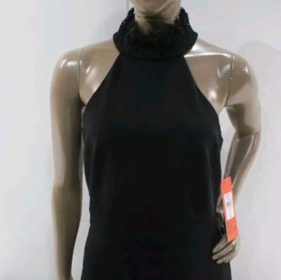 Monique Lhuillier Women's Asymmetrical Dress Sz 2 - Picture 3 of 3